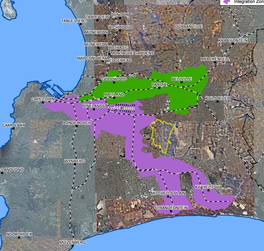 mapa de la crisi Ciutat del Cap
