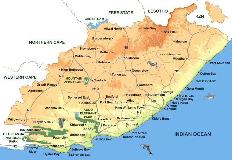 mapa de l'est Cap Municipis