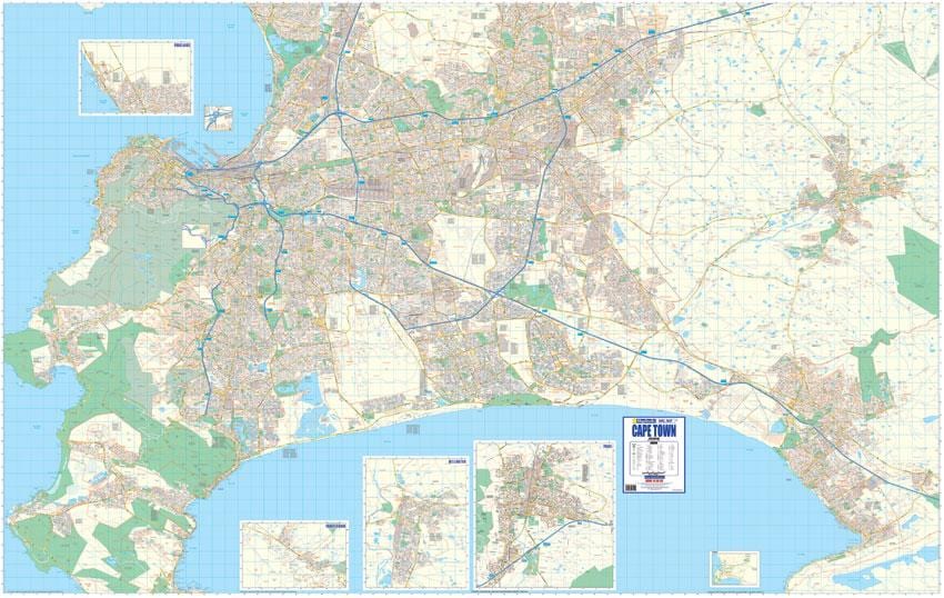 mapa de mapa studio de Ciutat del Cap