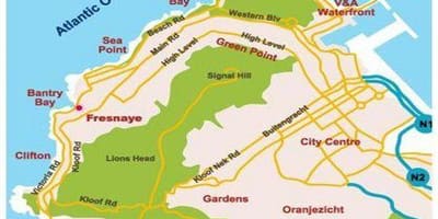 Mapa de bantry bay Ciutat del Cap