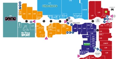 Mapa de cape porta mall