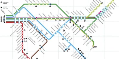 Ciutat del cap estació mapa