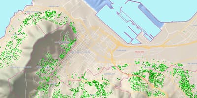 Mapa de ciutat del Cap tutela