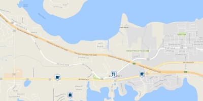 Mapa de killarney jardins