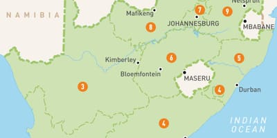Ciutat del cap sa mapa