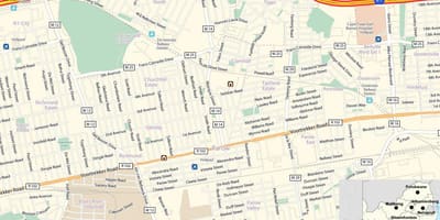 Mapa de parow Ciutat del Cap