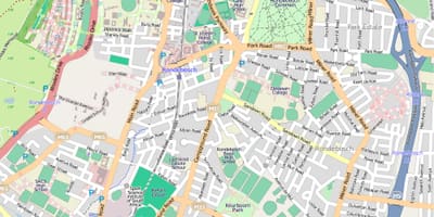 Mapa de rondebosch Ciutat del Cap